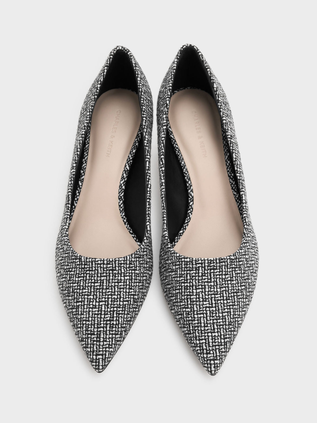 Cammie Tweed Metallic-Heel Pumps - Multi | CHARLES & KEITH