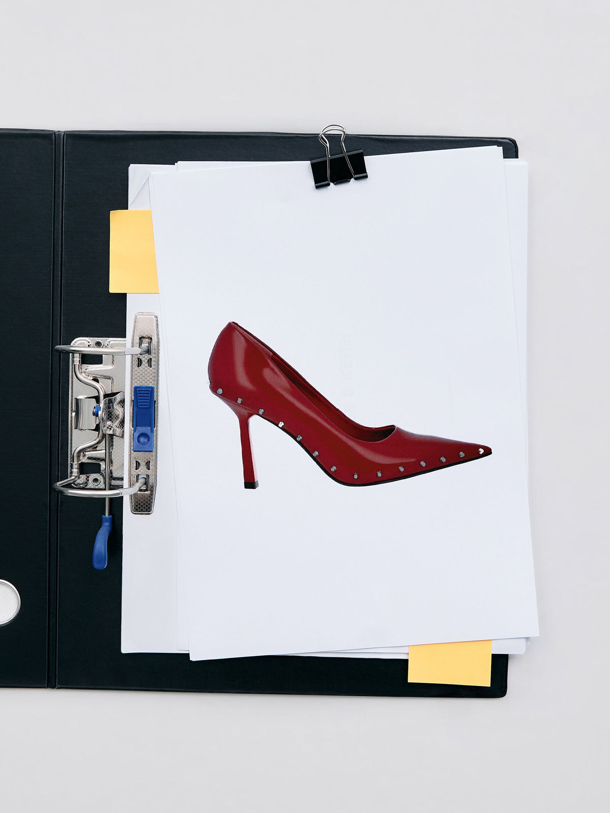 Coralie Studded Pointed Pumps - Red | CHARLES & KEITH