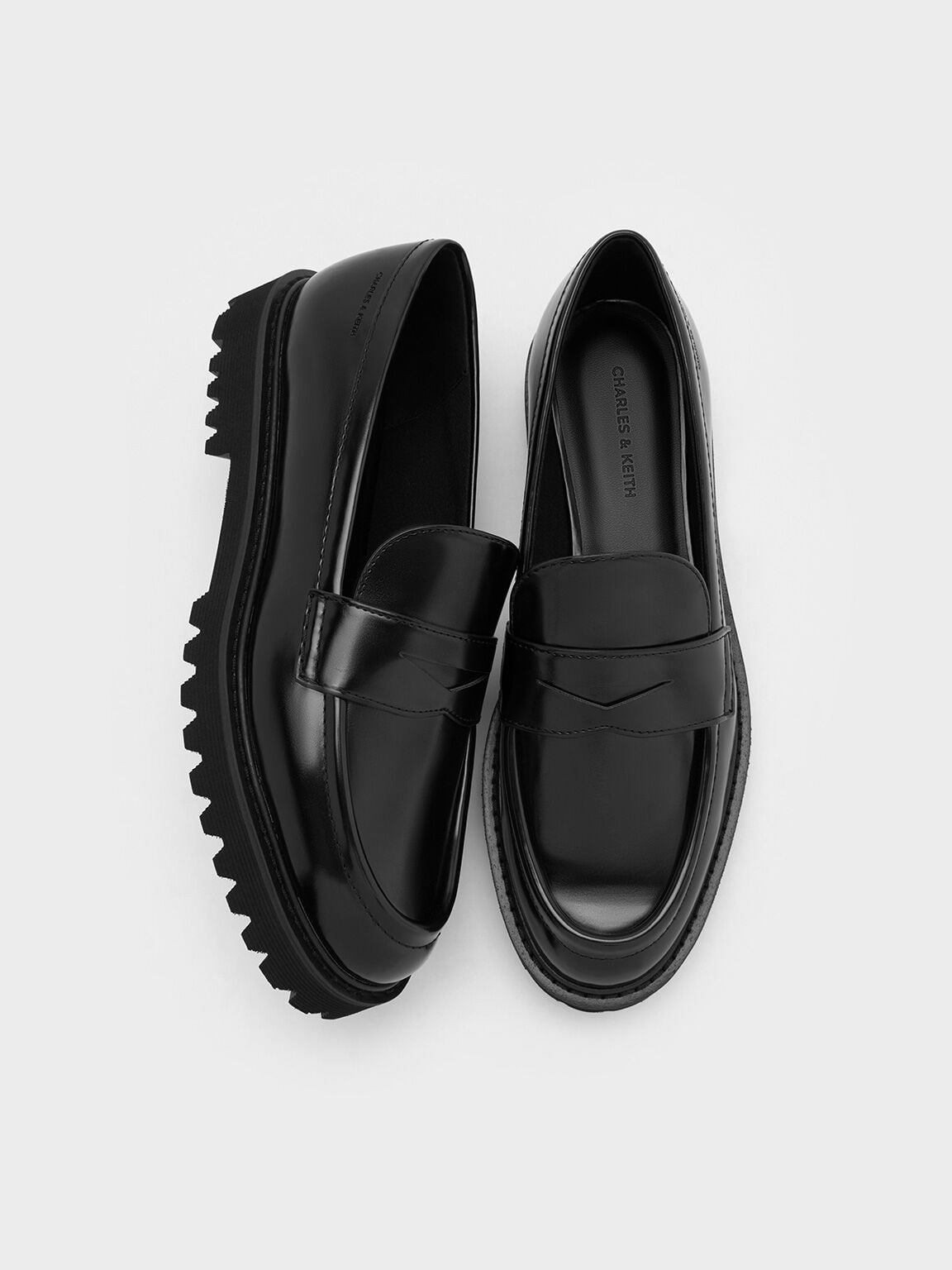 Kaiya Penny Loafers - Black Box | CHARLES & KEITH