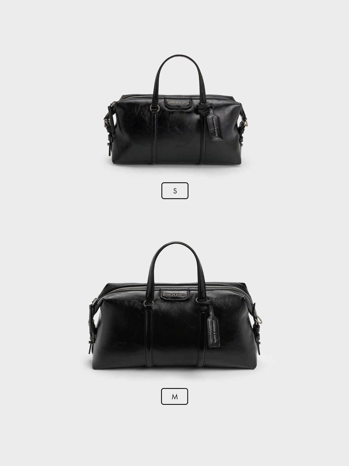 Fergie Bowling Bag - Noir | CHARLES & KEITH