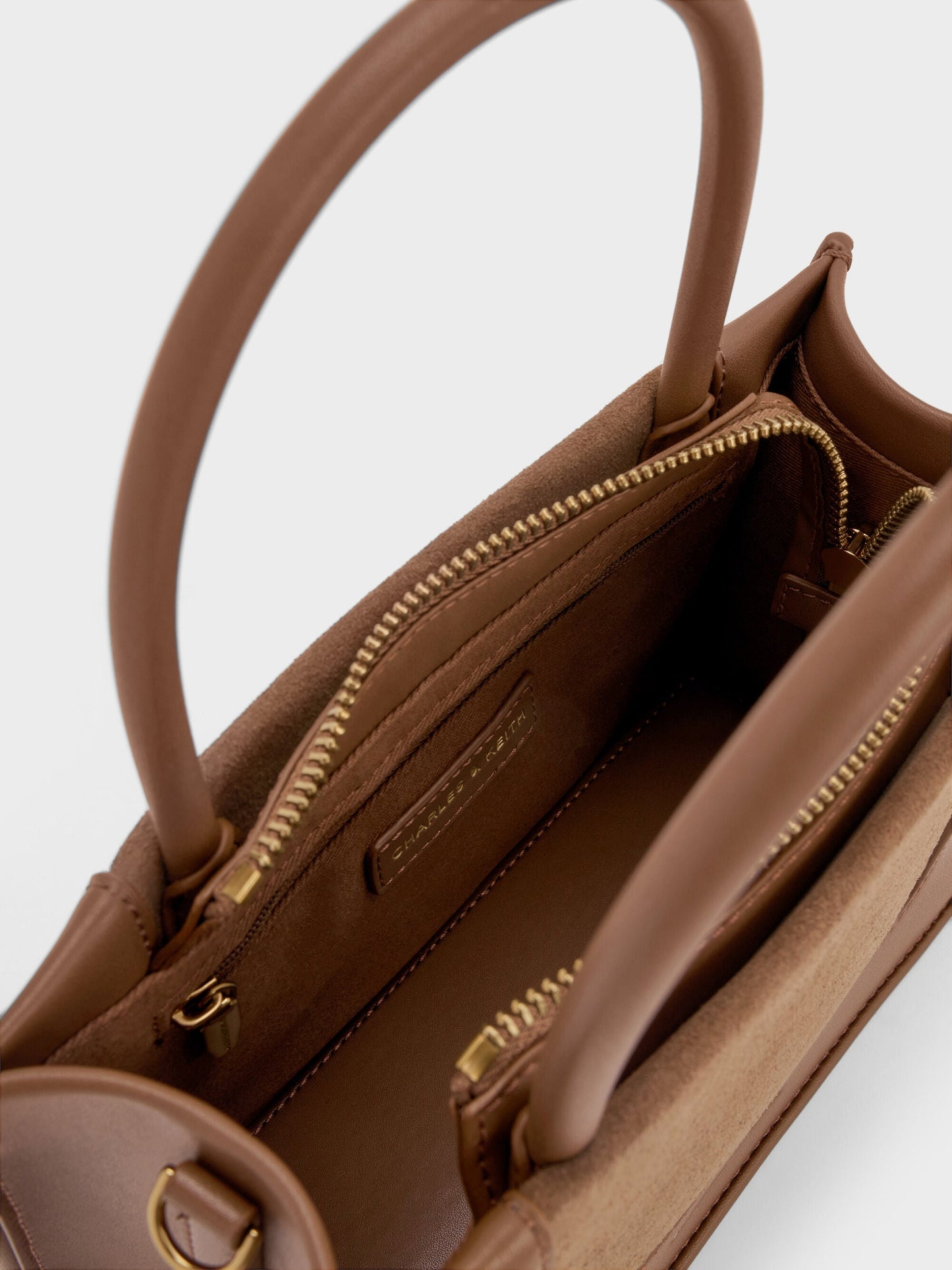 Mini Daylla Tote Bag - Mocha Brown | CHARLES & KEITH
