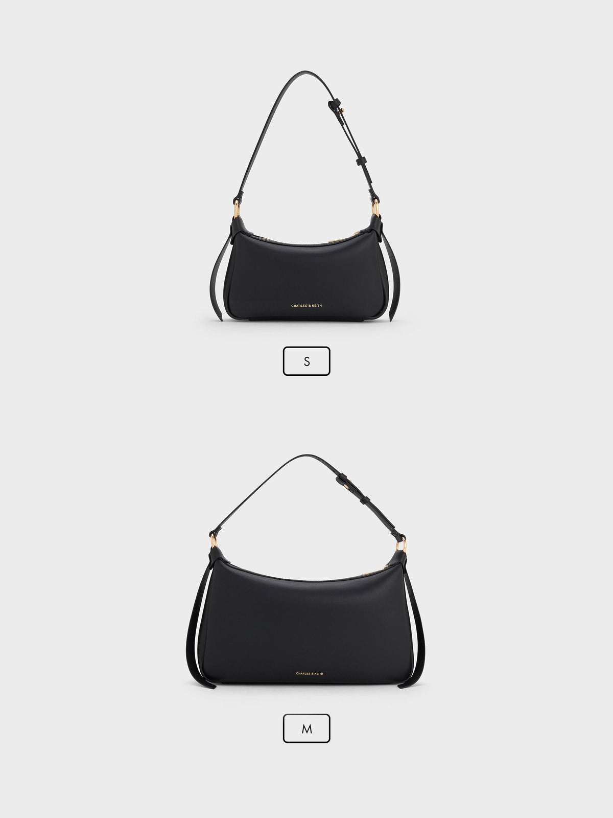 Calla Shoulder Bag - Black | CHARLES & KEITH