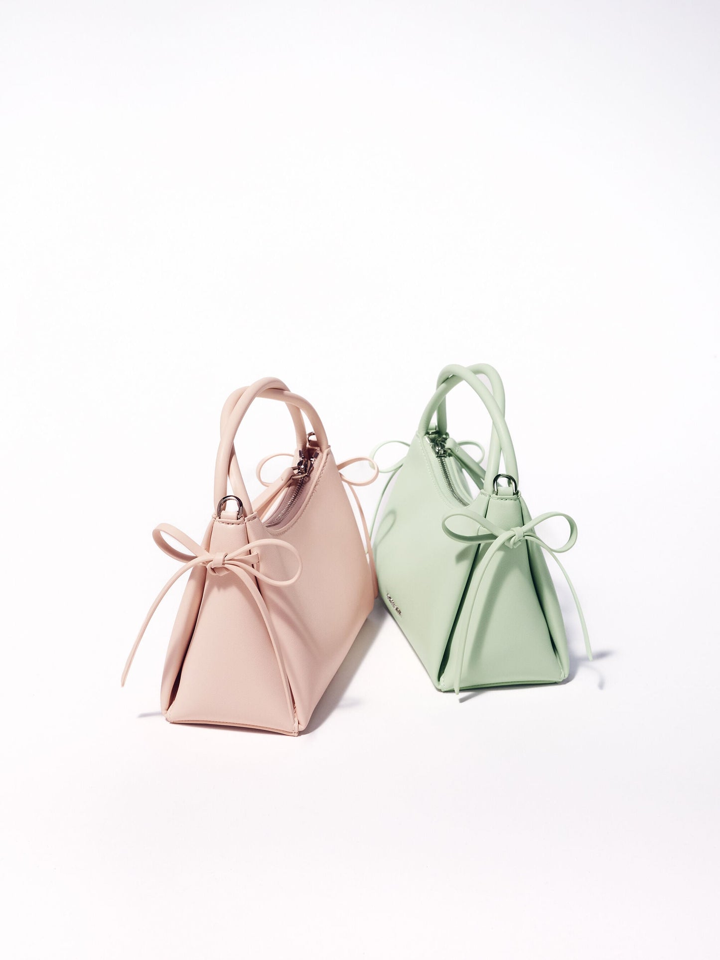Hazel Bow Top Handle Bag - Soft Pink | CHARLES & KEITH