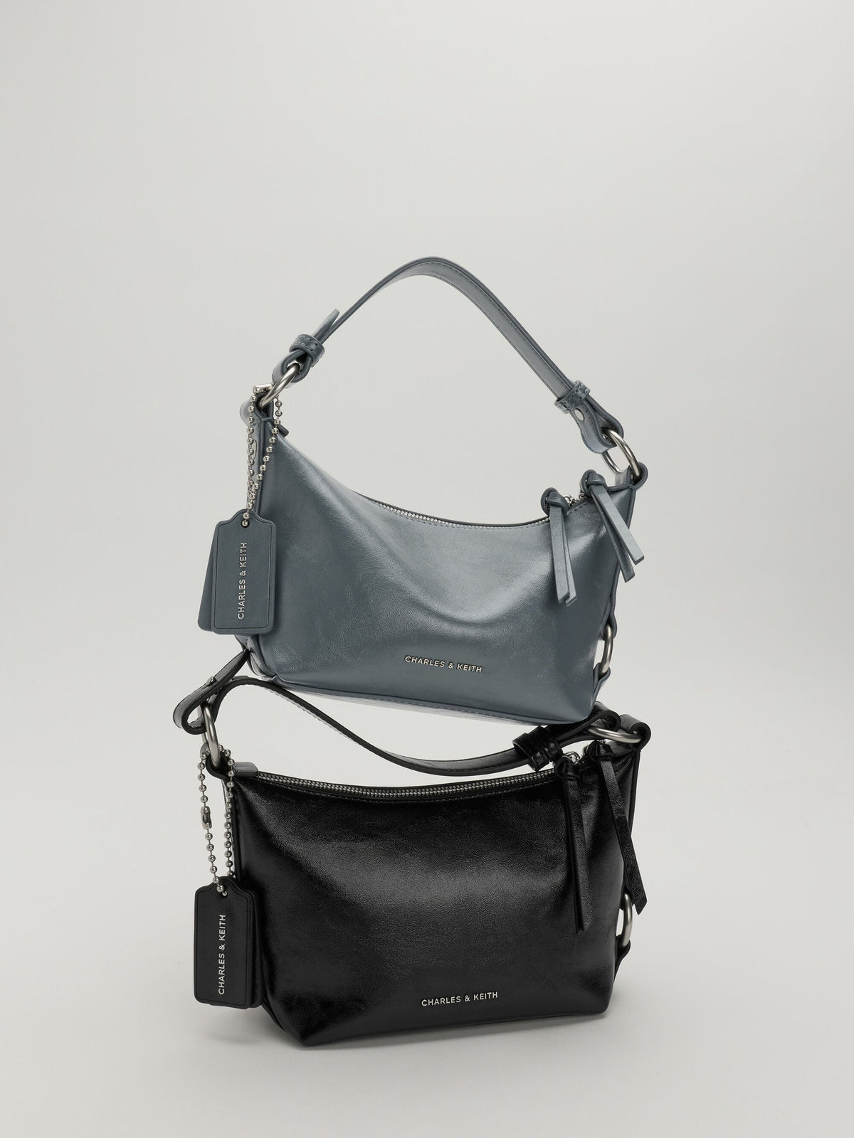 Tatiana Tassel Hobo Bag - Noir | CHARLES & KEITH