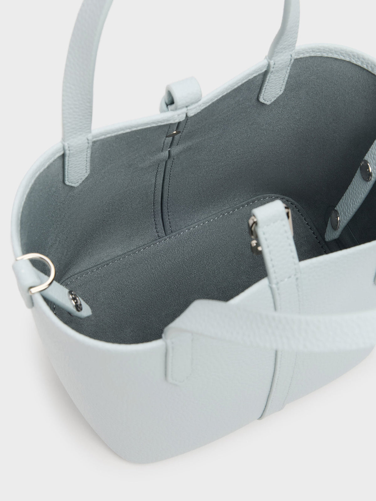 Beryl Belted Bucket Bag - Sea Salt Blue | CHARLES & KEITH