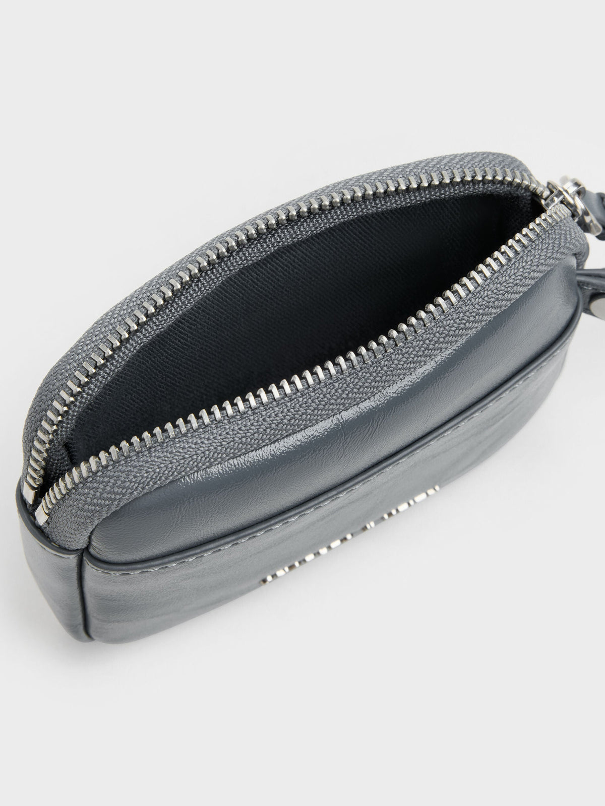 Tatiana Zip-Around Card Holder - Smoky Blue | CHARLES & KEITH