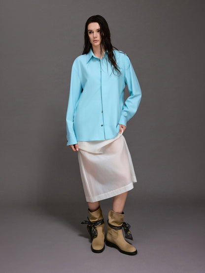 Faux Suede Printed-Scarf Calf Boots - Khaki | CHARLES & KEITH