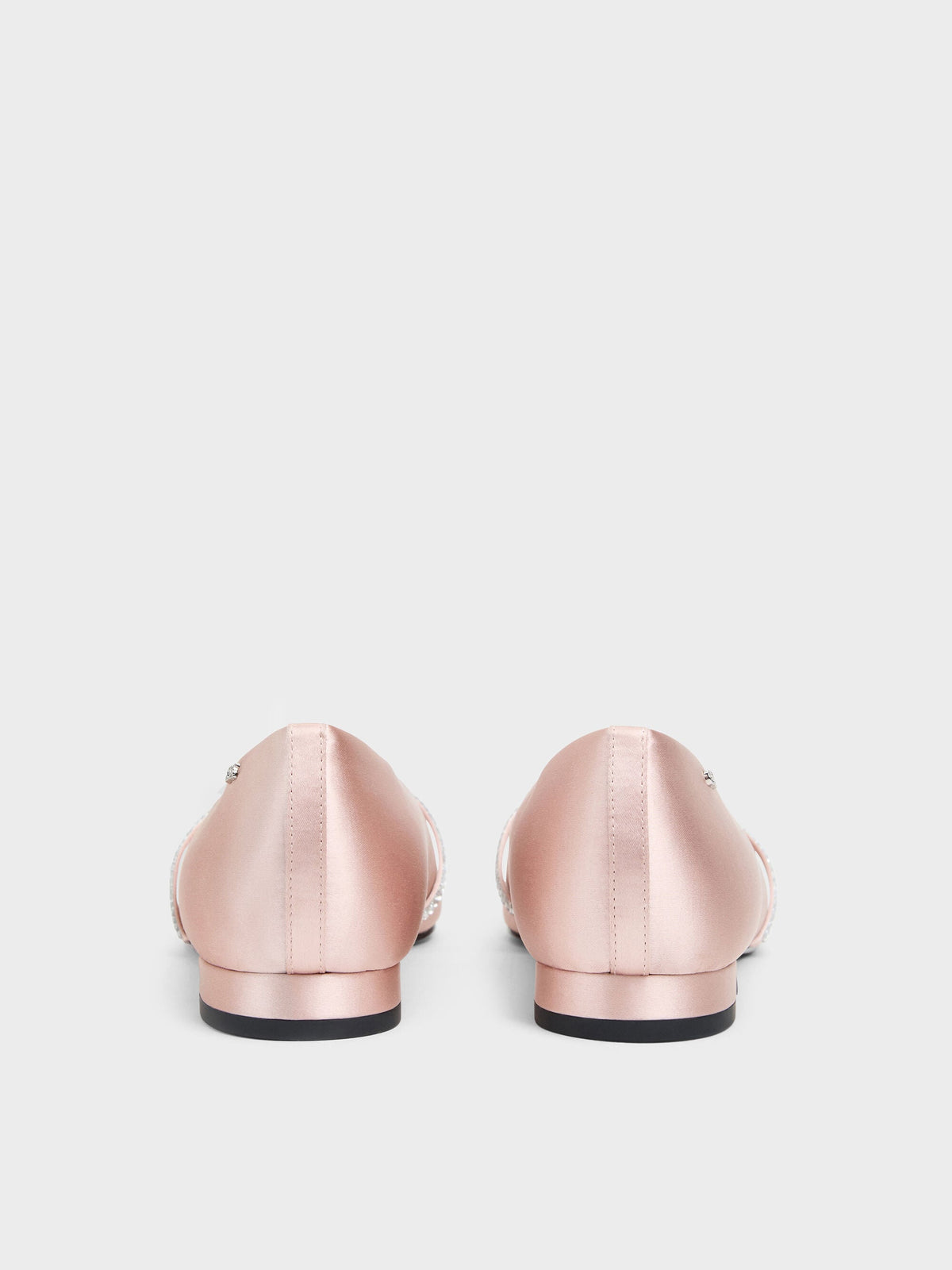 Gem Crossover Ballet Flats - Pink | CHARLES & KEITH