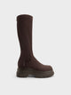 Dark Brown Textured