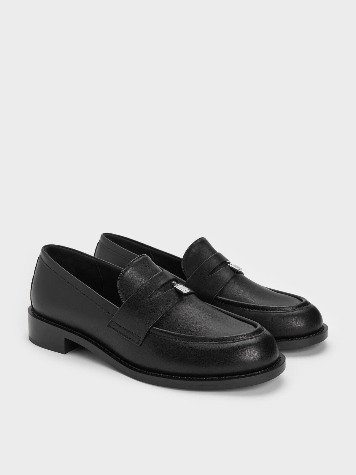 Griselda Loafers - Black | CHARLES & KEITH