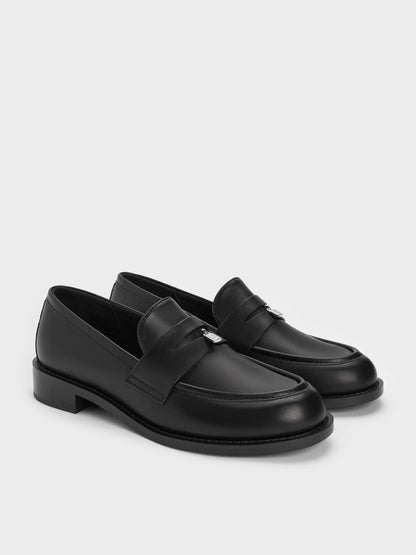 Griselda Loafers - Black | CHARLES & KEITH