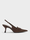 Dark Brown Textured