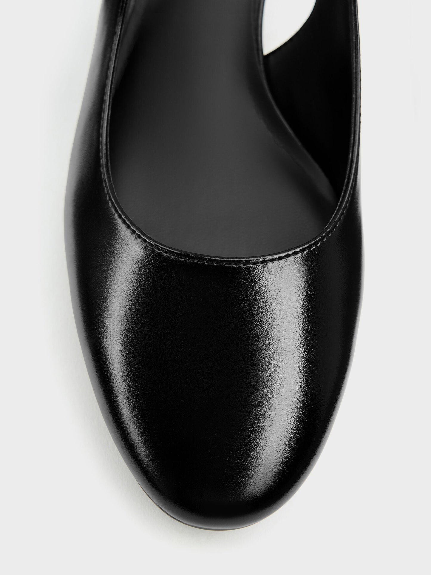 Slingback Mary Jane Pumps - Black | CHARLES & KEITH