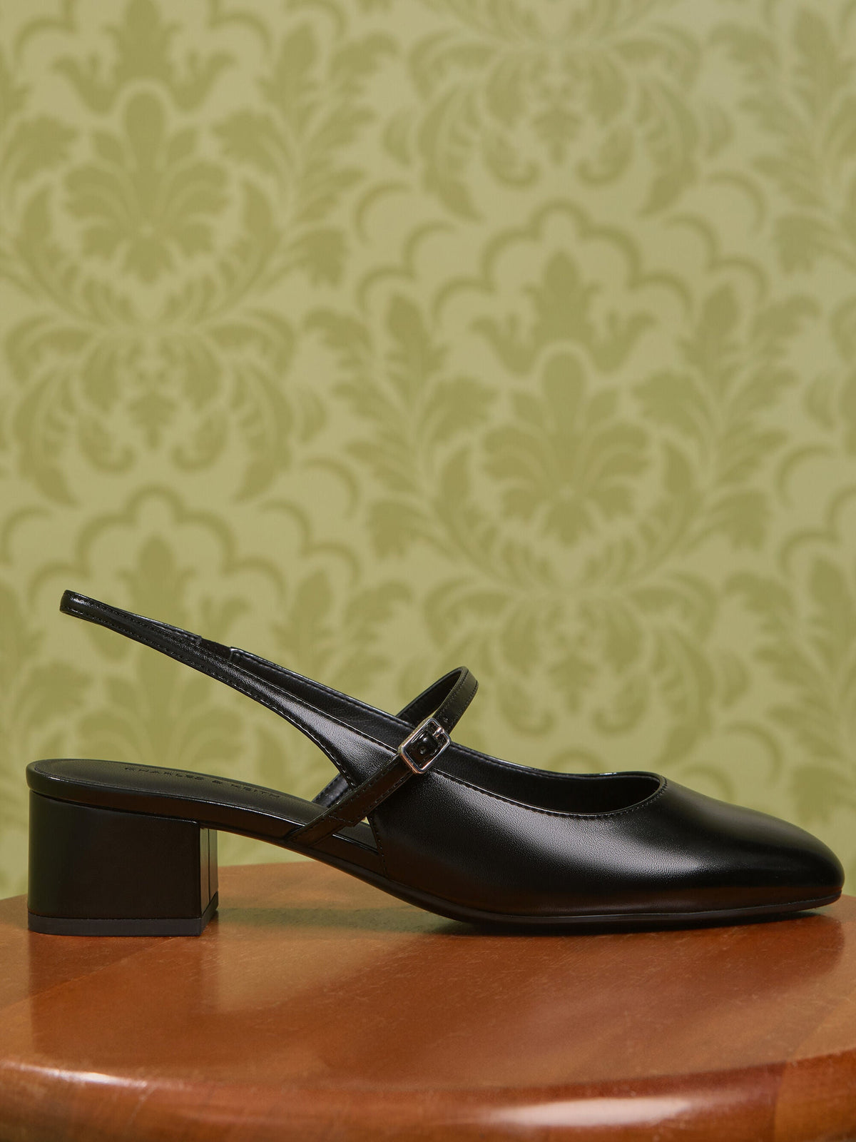 Slingback Mary Jane Pumps - Black | CHARLES & KEITH
