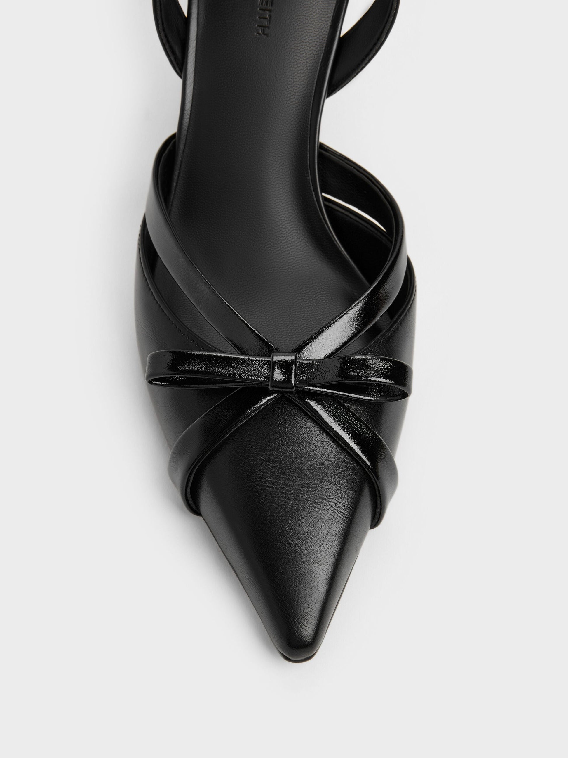 Kaleen Slingback Stilettos - Black | CHARLES & KEITH