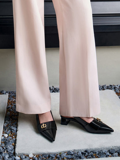 Marley Slingback Pumps - Black Box | CHARLES & KEITH