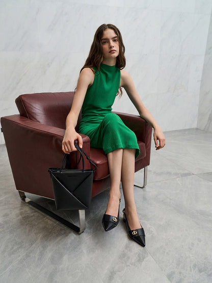 Marley Slingback Pumps - Black Box | CHARLES & KEITH
