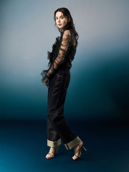 Metallic Leather Crystal-Buckle Ankle-Strap Heels - Bronze | CHARLES & KEITH