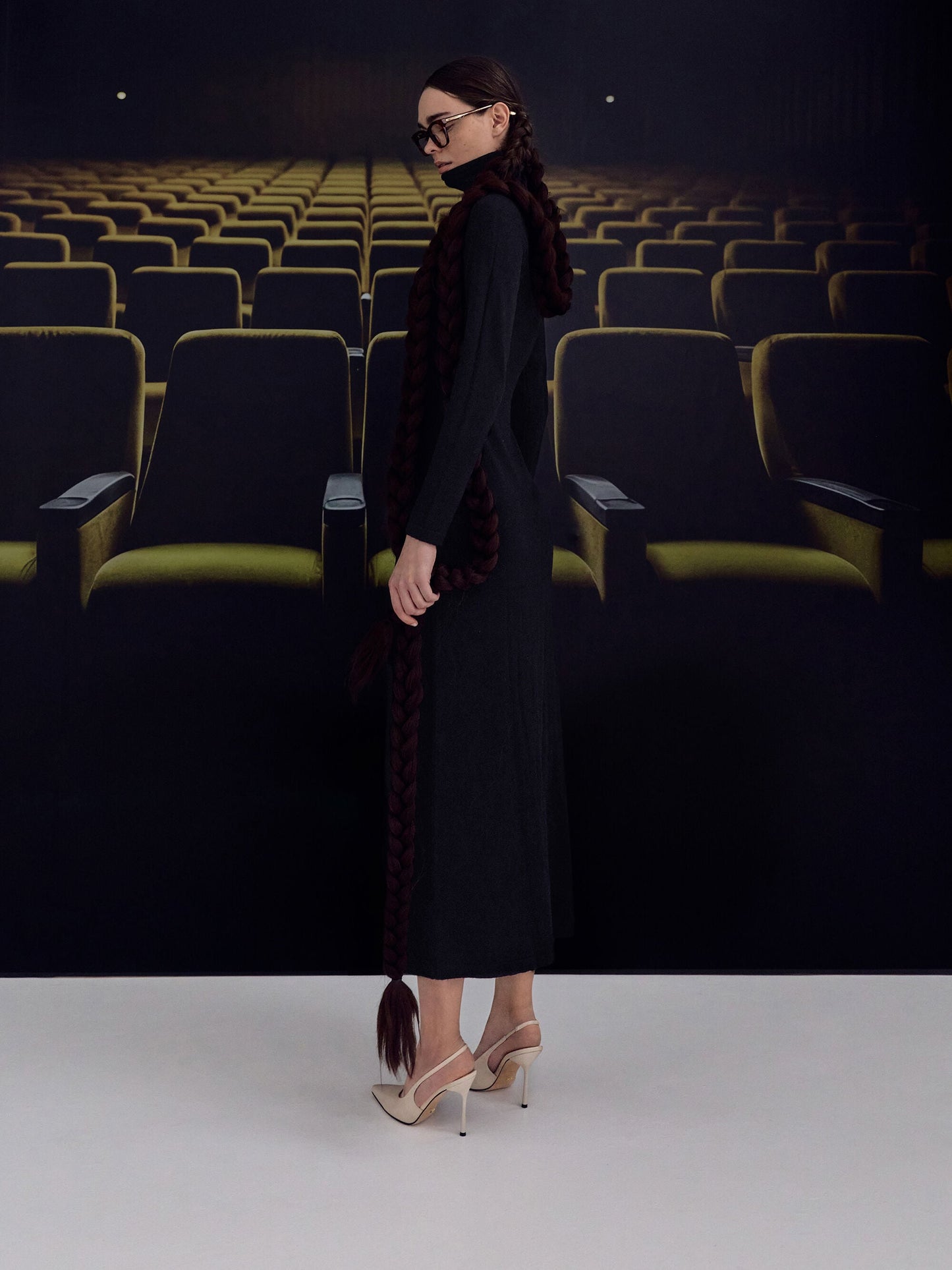Leather Slingback Stiletto Pumps - Oat | CHARLES & KEITH