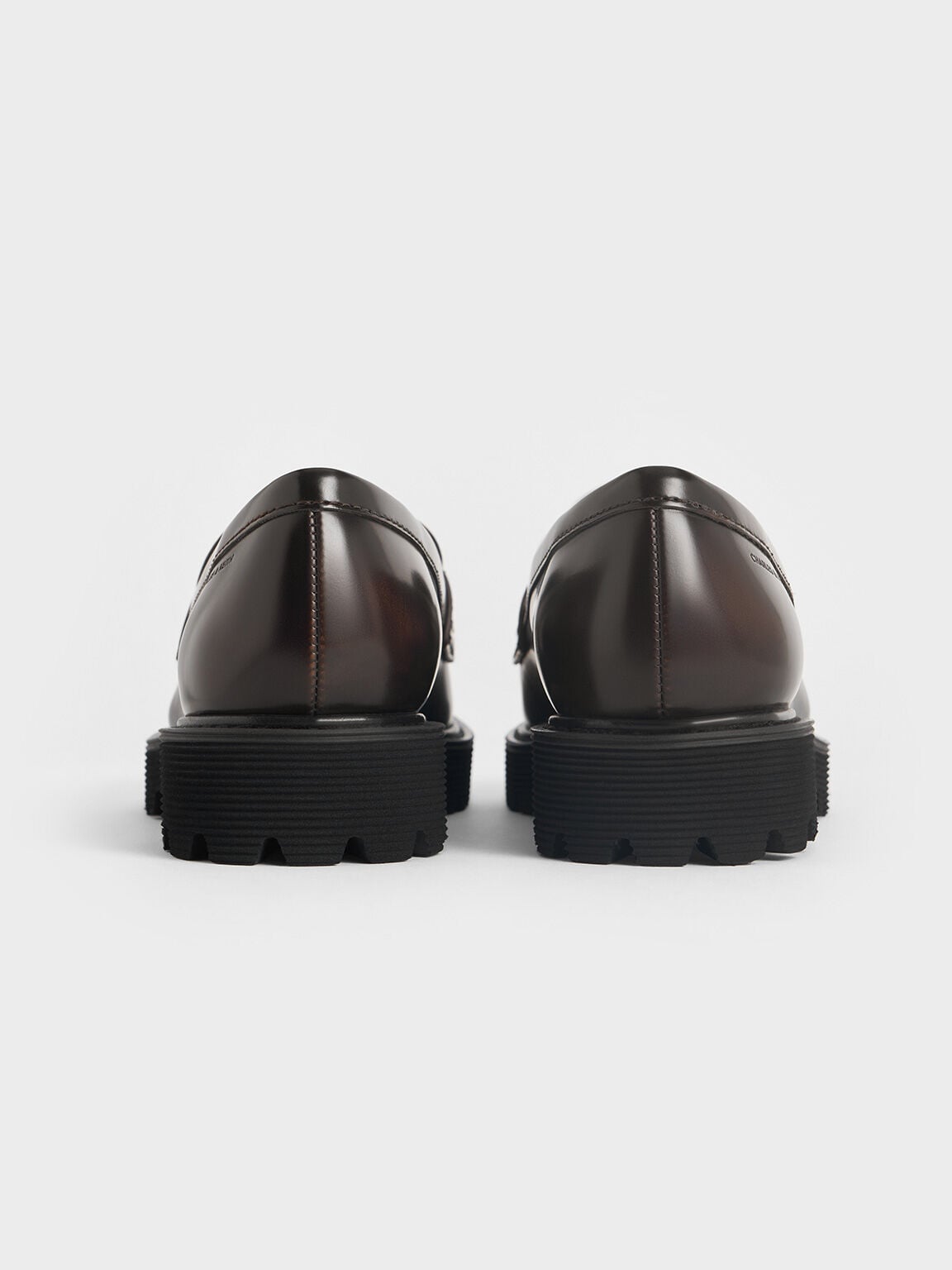 Kaiya Penny Loafers - Dark Brown | CHARLES & KEITH