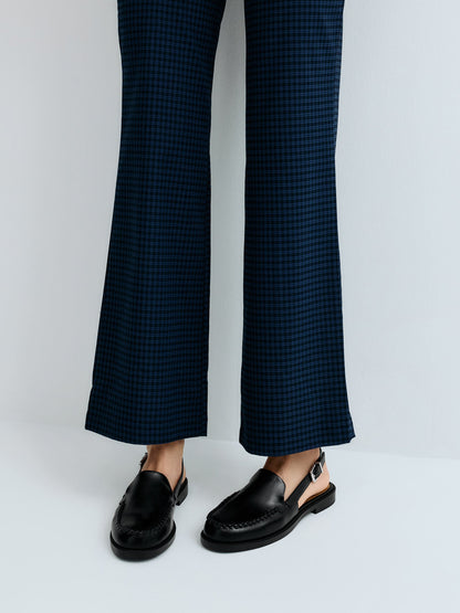 Gale Slingback Loafers - Black | CHARLES & KEITH