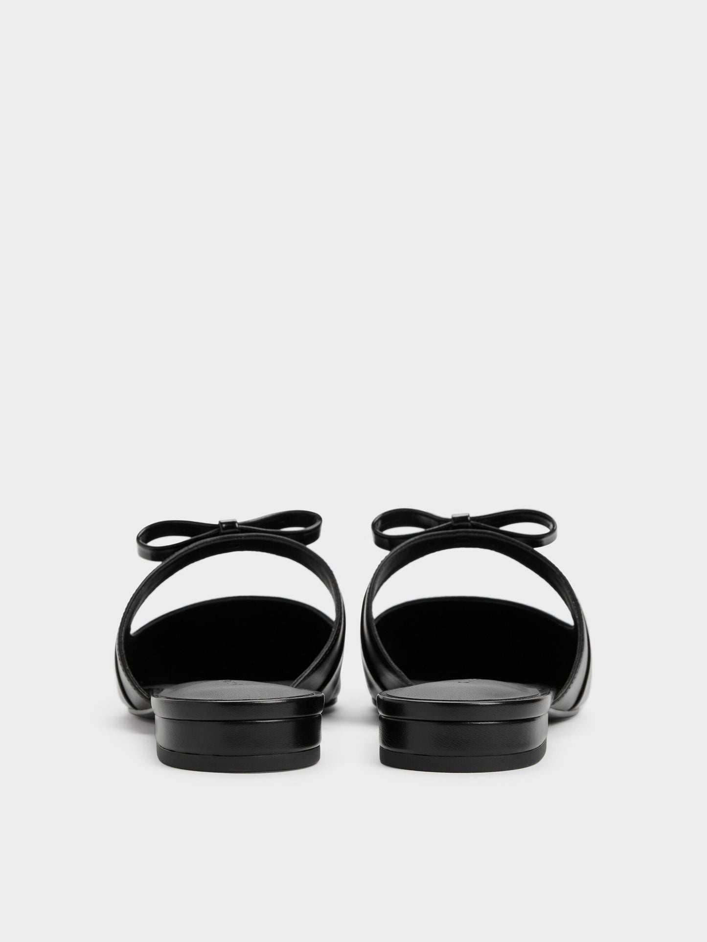 Kaleen Pointed Mules - Black | CHARLES & KEITH