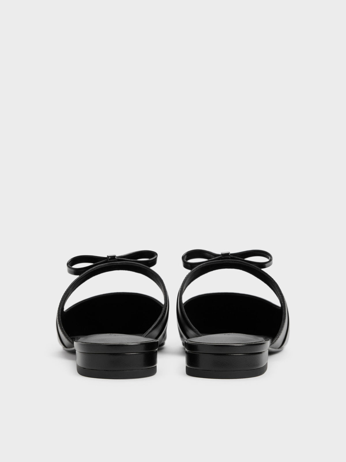 Kaleen Pointed Mules - Black | CHARLES & KEITH