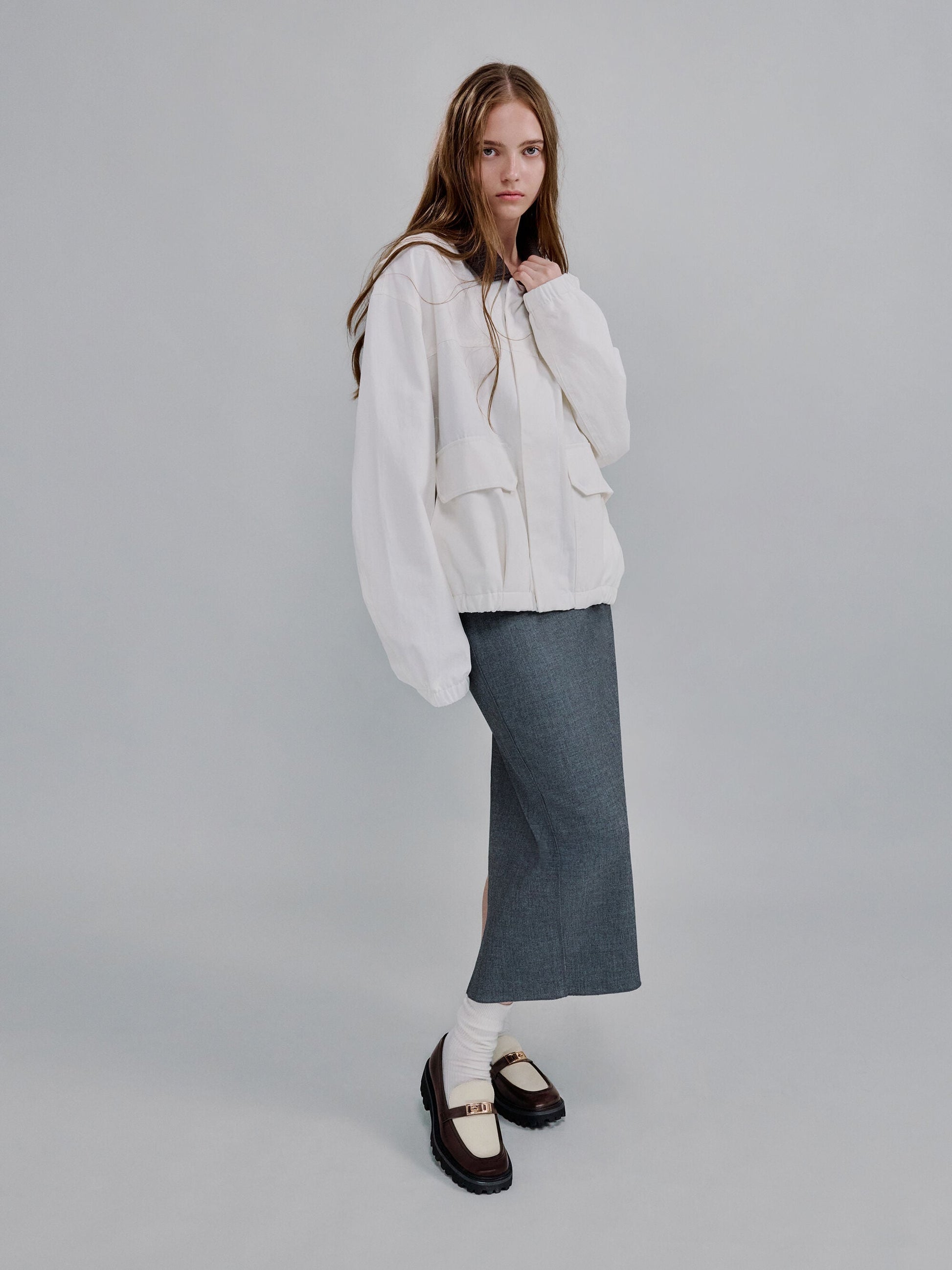 Lando Canvas Platform Loafers - Multi | CHARLES & KEITH
