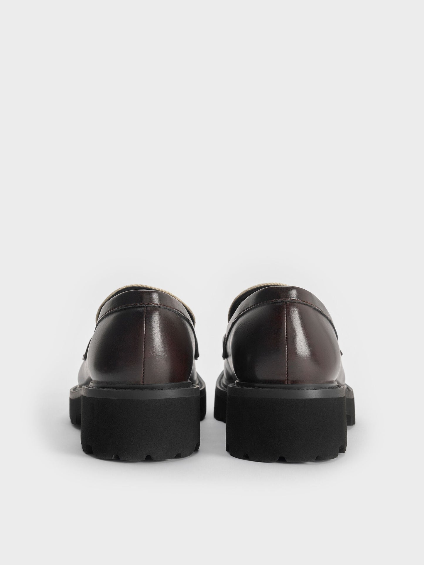Lando Canvas Platform Loafers - Multi | CHARLES & KEITH