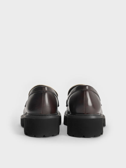 Lando Canvas Platform Loafers - Multi | CHARLES & KEITH