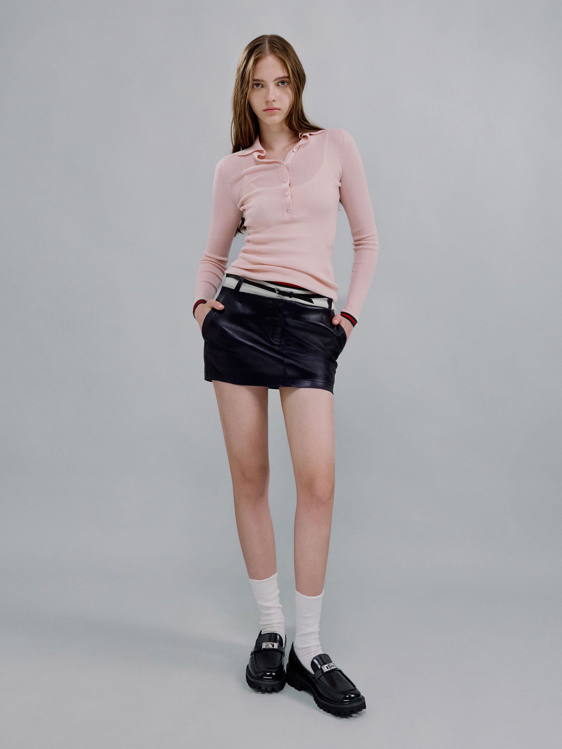 Lando Platform Loafers - Black Box | CHARLES & KEITH