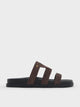 Dark Brown Textured