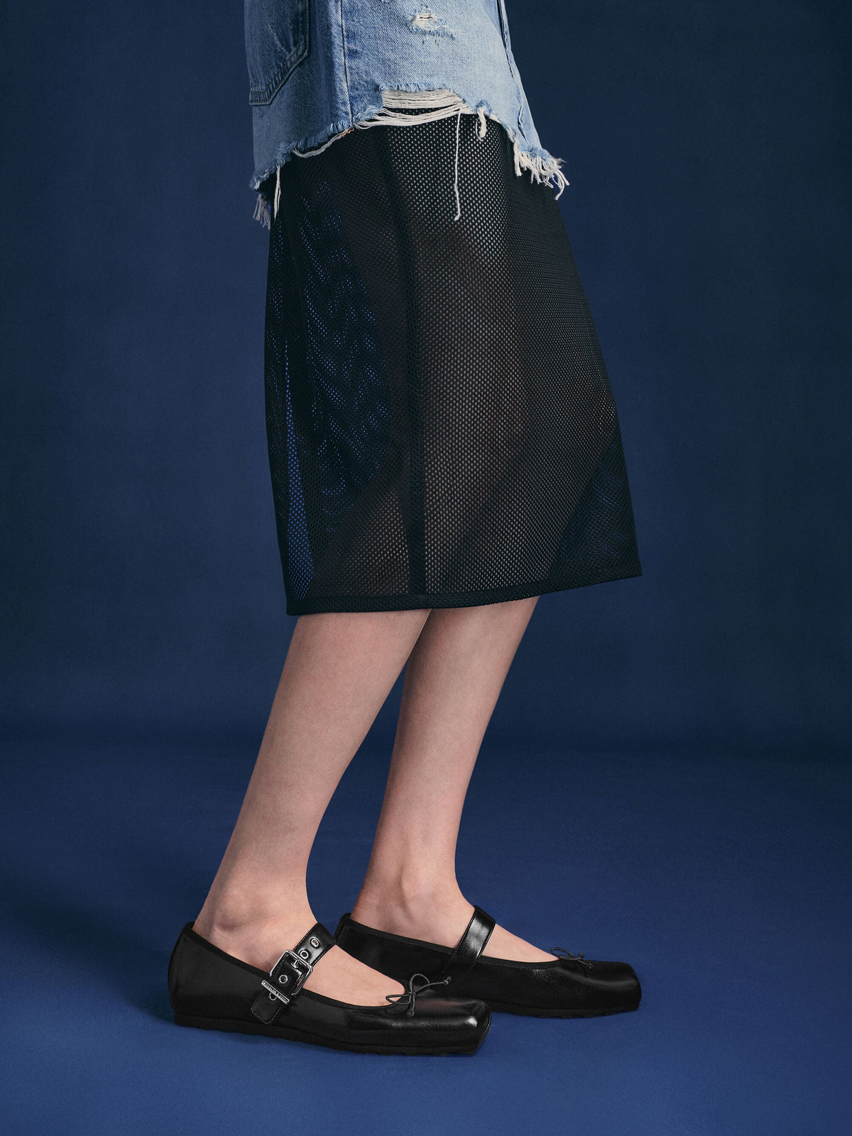 Myler Bow Mary Janes - Black | CHARLES & KEITH