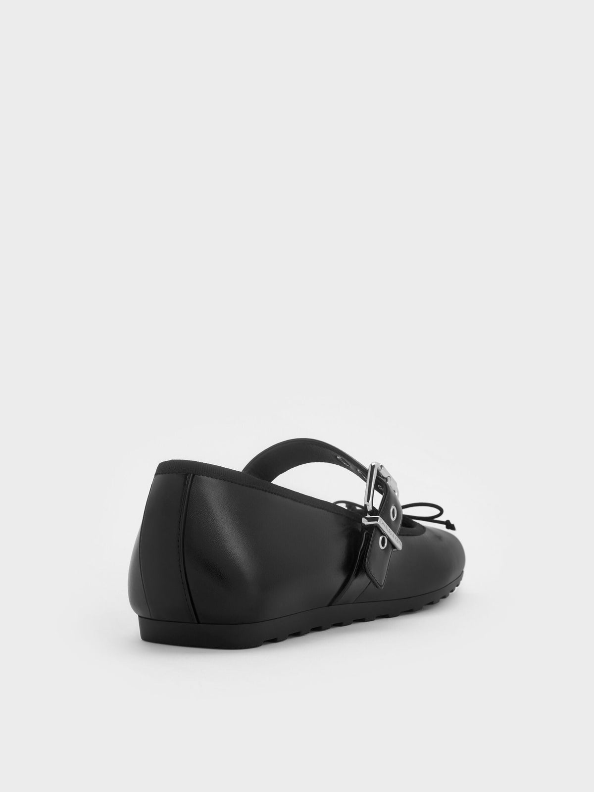 Myler Bow Mary Janes - Black | CHARLES & KEITH