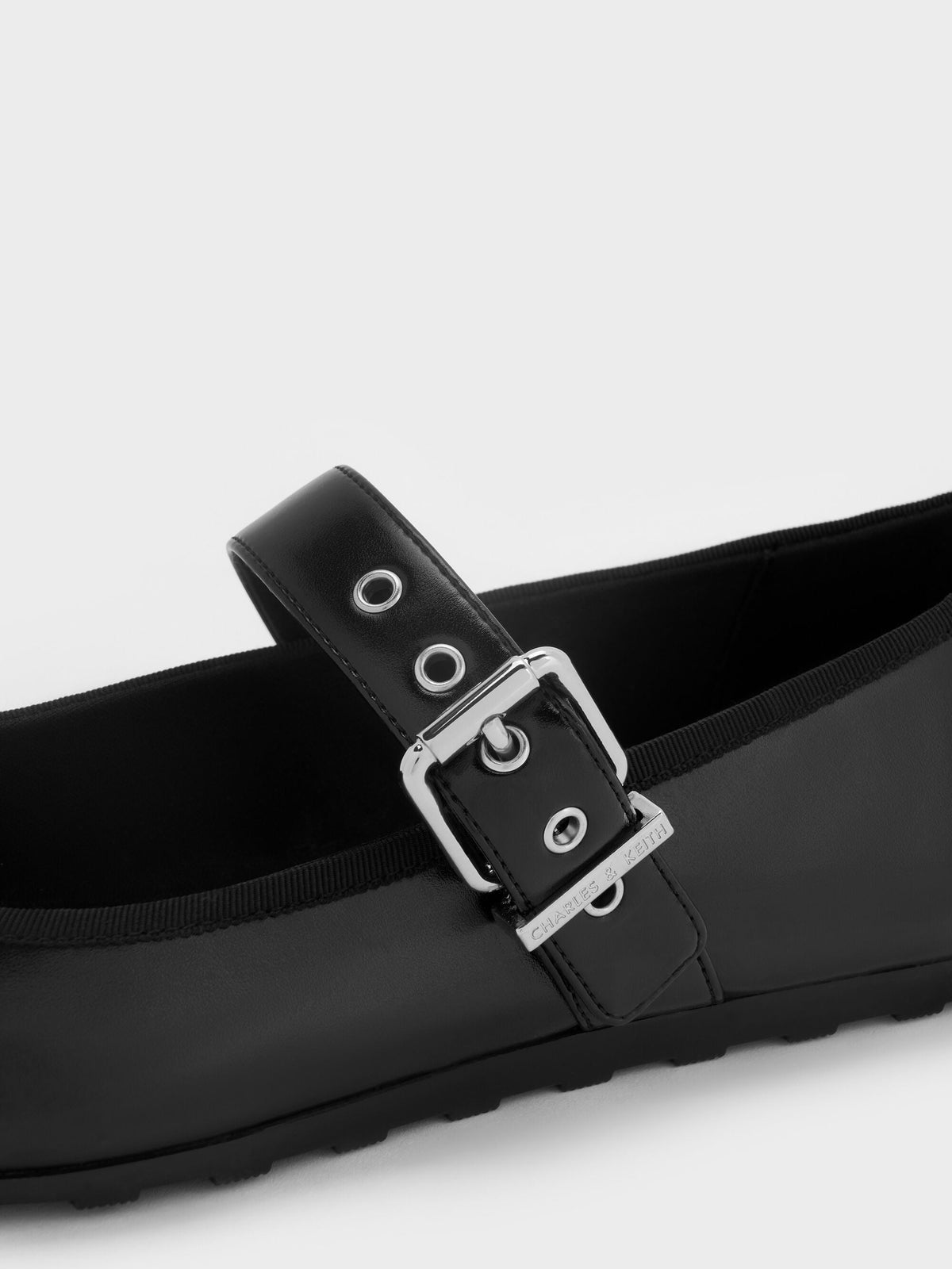 Myler Bow Mary Janes - Black | CHARLES & KEITH