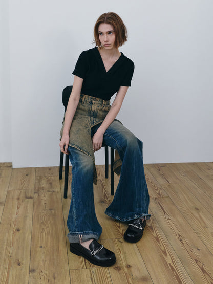 Georgie Chain Loafers - Black Box | CHARLES & KEITH