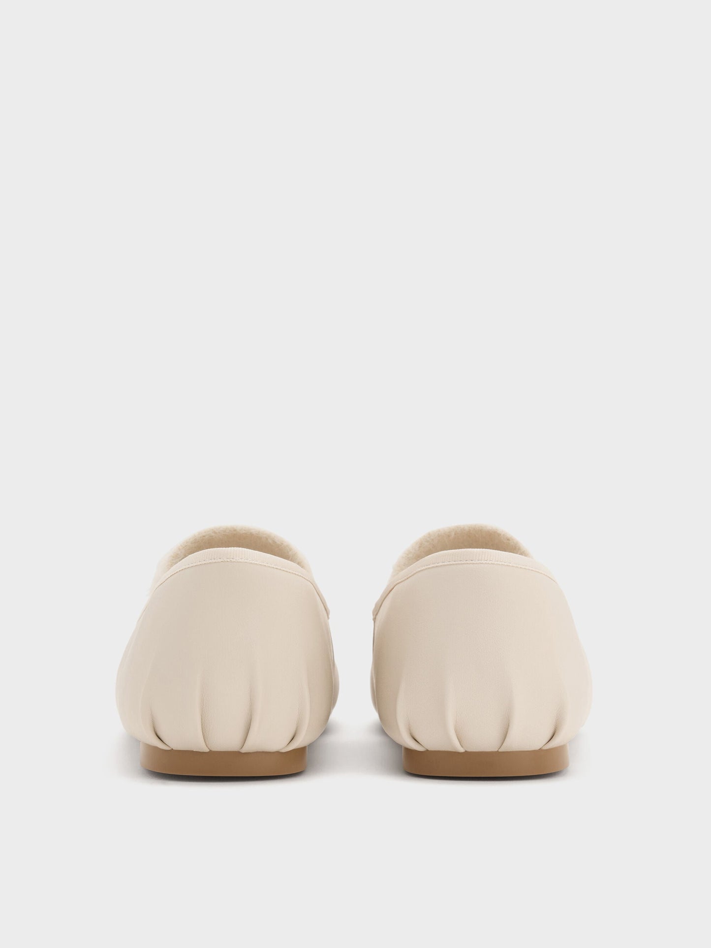 Winona Mary Jane Flats - Chalk | CHARLES & KEITH