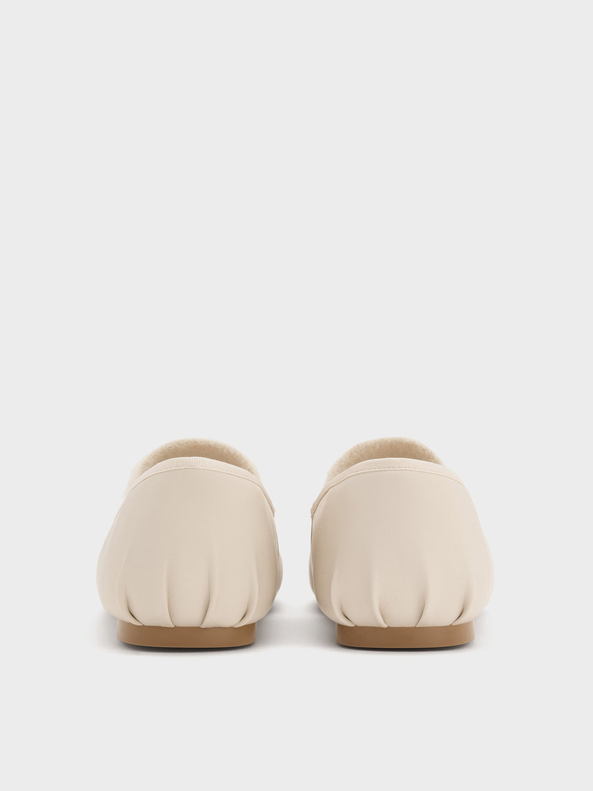 Winona Mary Jane Flats - Chalk | CHARLES & KEITH