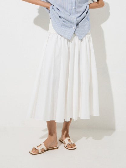 Easley Cut-Out Slide Sandals - Chalk | CHARLES & KEITH