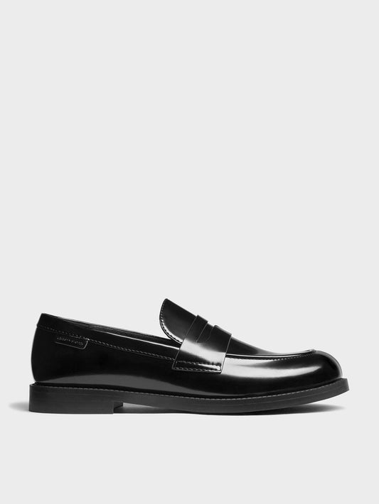 Arven Penny Loafers - Black Box | CHARLES & KEITH