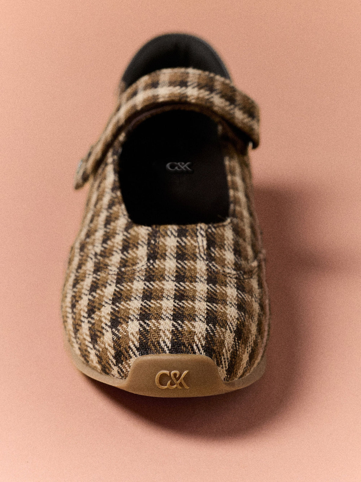 Jace Leather Checkered Mary Jane Sneakers - Multi | CHARLES & KEITH