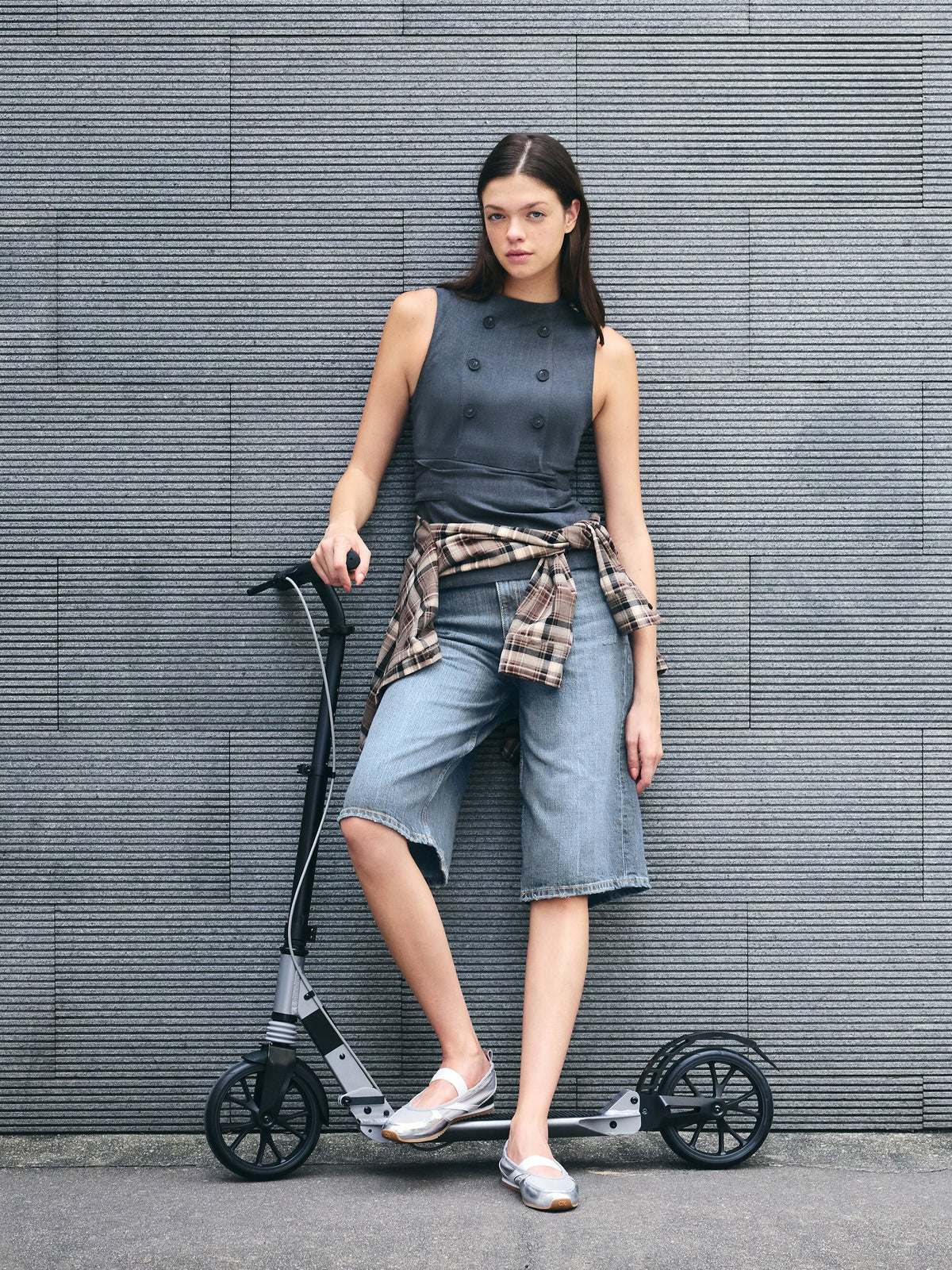 Jace Metallic Leather Mary Jane Sneakers - Silver | CHARLES & KEITH