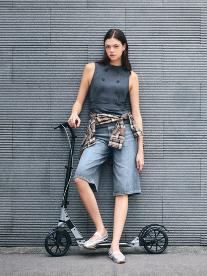 Jace Metallic Leather Mary Jane Sneakers - Silver | CHARLES & KEITH