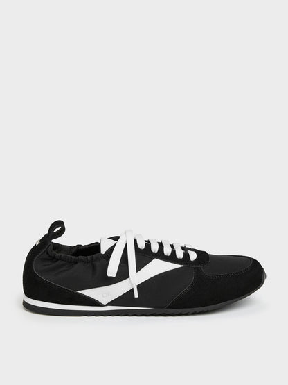 Jace Sneakers - Black Textured | CHARLES & KEITH