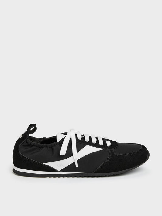 Jace Sneakers - Black Textured | CHARLES & KEITH