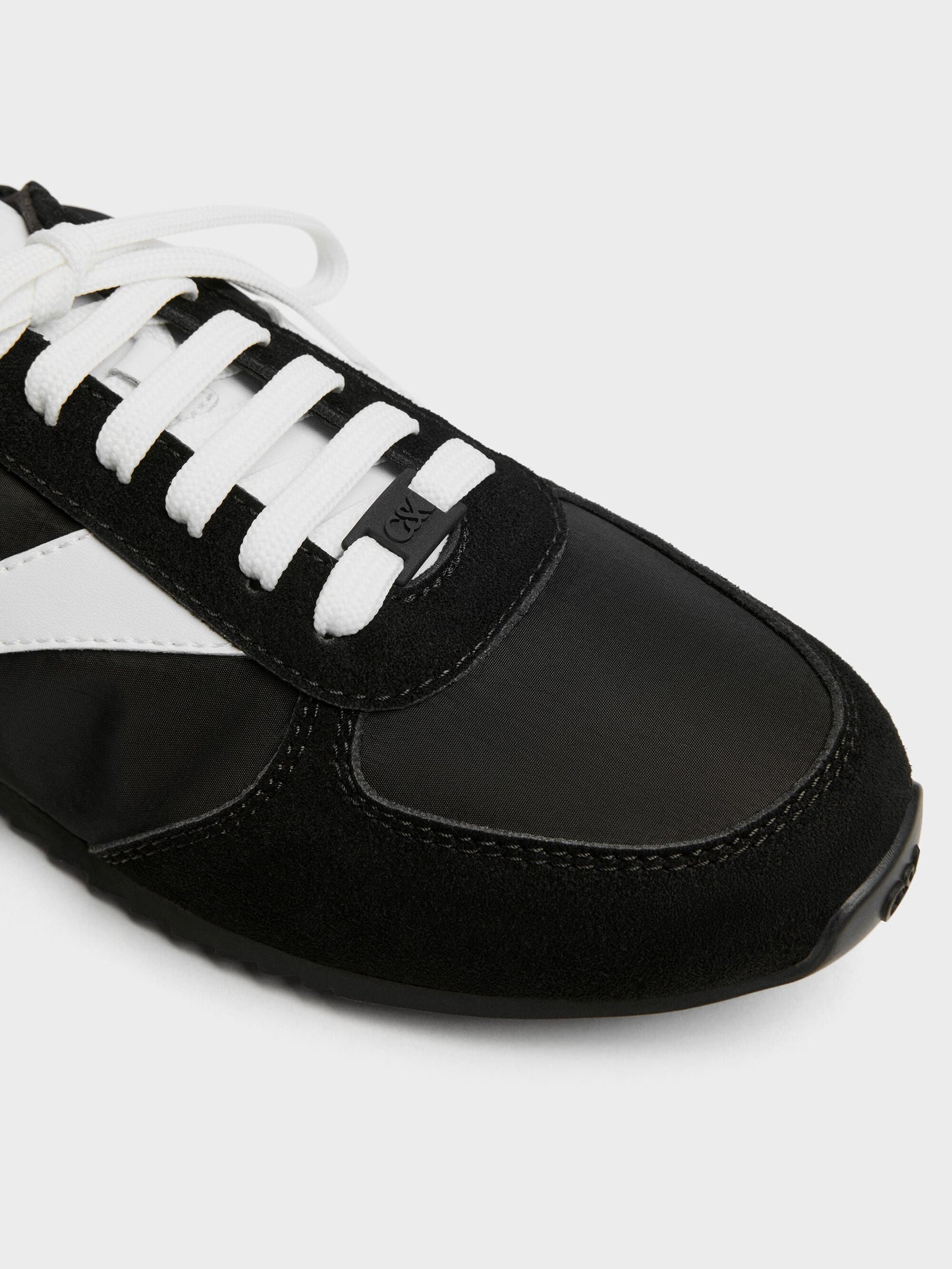 Jace Sneakers - Black Textured | CHARLES & KEITH