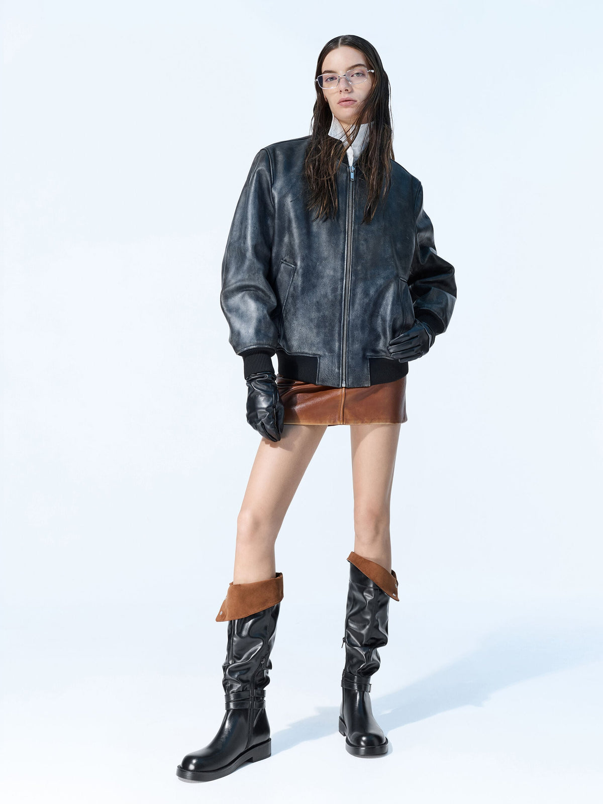 Eilis Thigh-High Boots - Black | CHARLES & KEITH