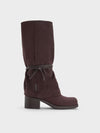Dark Brown Textured