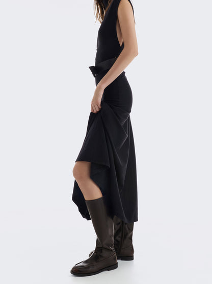 Jagger Knee-High Loafer-Boots - Dark Brown | CHARLES & KEITH