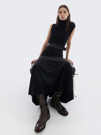 Jagger Knee-High Loafer-Boots - Dark Brown | CHARLES & KEITH
